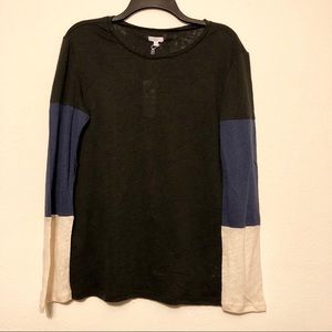 Tavik + women’s tricolor light long sleeve knit